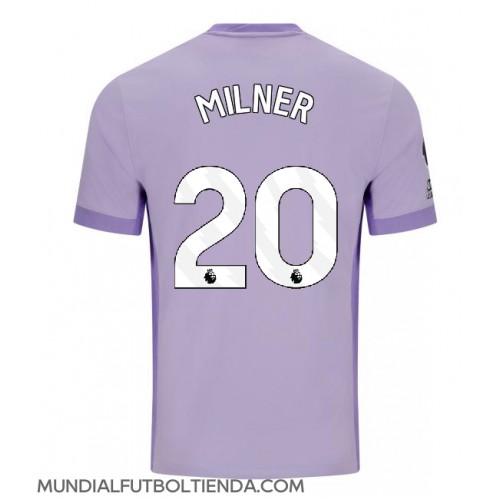 Camiseta Brighton James Milner #20 Segunda Equipación Replica 2025-26 mangas cortas